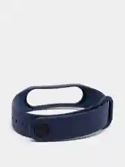 Темно-синий силиконовый ремешок для фитнес-браслетов Xiaomi Mi Band 3/4