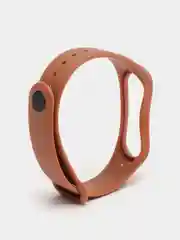 Коричневый силиконовый ремешок для фитнес-браслетов Xiaomi Mi Band 3/4