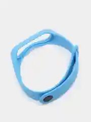 Голубой силиконовый ремешок для фитнес-браслетов Xiaomi Mi Band 3/4