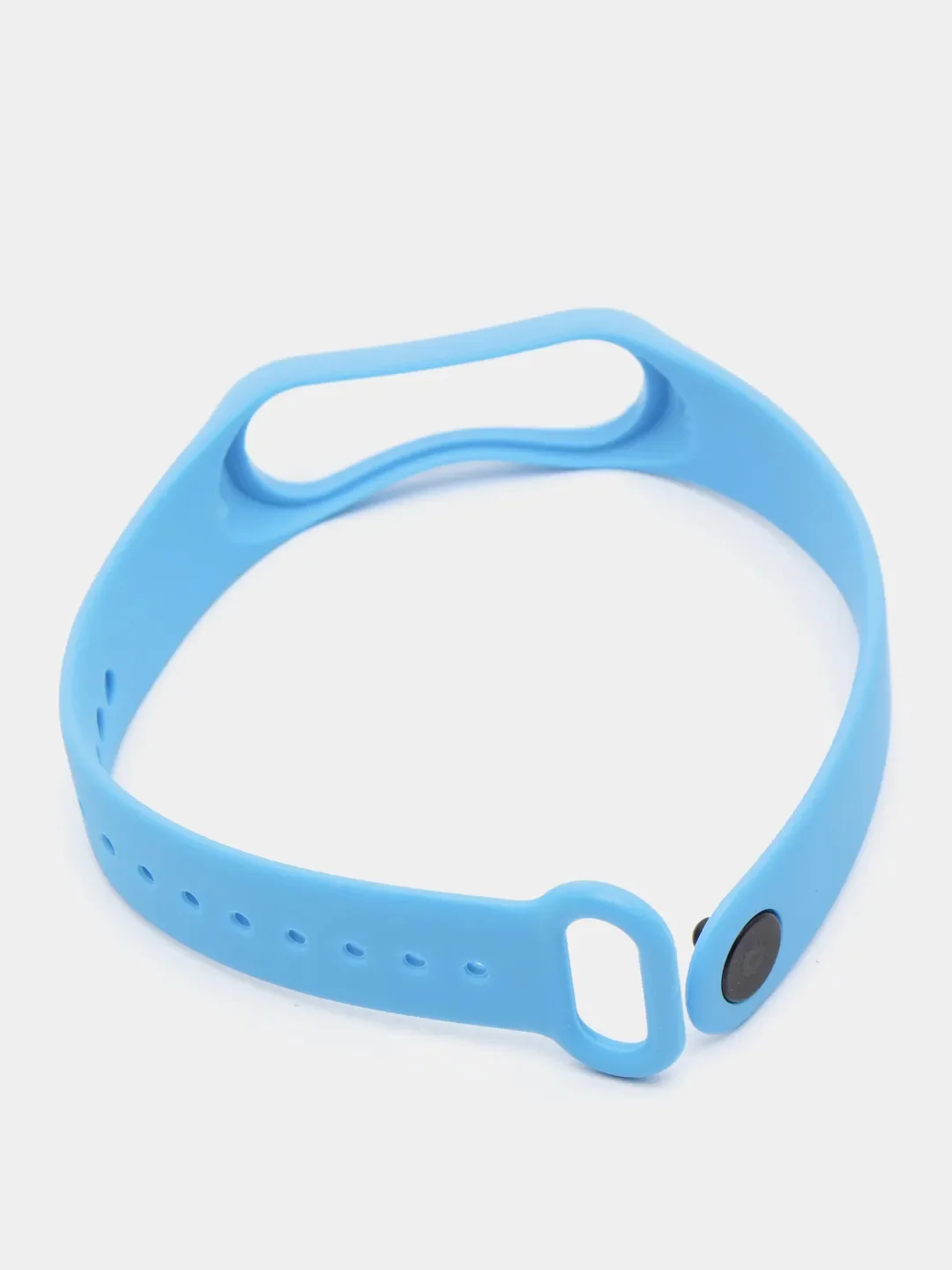 Голубой силиконовый ремешок для фитнес-браслетов Xiaomi Mi Band 3/4