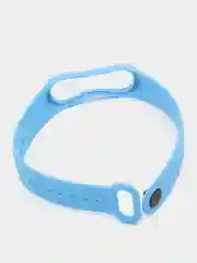 Голубой силиконовый ремешок для фитнес-браслетов Xiaomi Mi Band 3/4