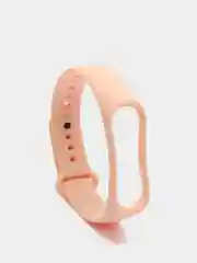 Бежевый силиконовый ремешок для фитнес-браслетов Xiaomi Mi Band 3/4