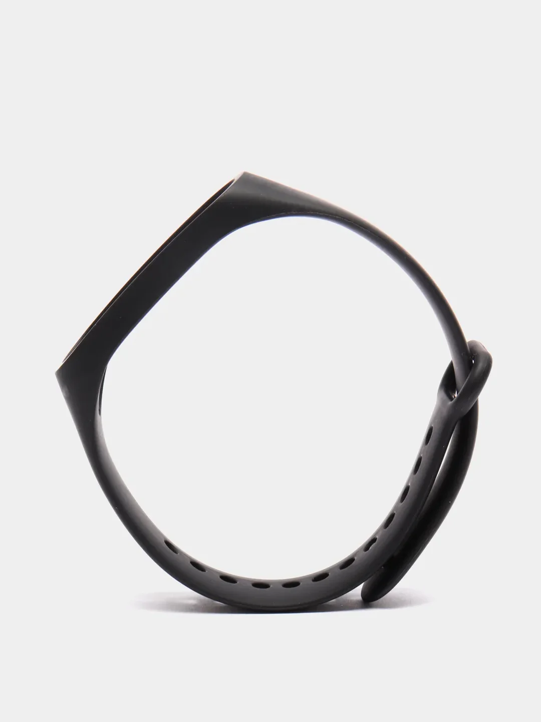 Черный силиконовый ремешок для фитнес-браслетов Xiaomi Mi Band 3/4