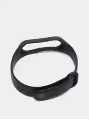 Черный силиконовый ремешок для фитнес-браслетов Xiaomi Mi Band 3/4