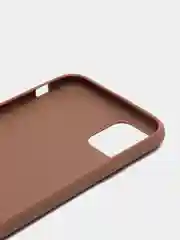 Коричневый чехол силиконовый, матовый, мягкий для Айфон iPhone XSMax / 11 / 11 Pro /  11 Pro Max / 12