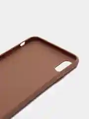 Коричневый чехол силиконовый, матовый, мягкий для Айфон iPhone XSMax / 11 / 11 Pro /  11 Pro Max / 12