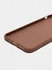Коричневый чехол силиконовый, матовый, мягкий для Айфон iPhone XSMax / 11 / 11 Pro /  11 Pro Max / 12