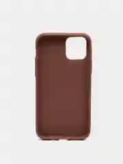 Коричневый чехол силиконовый, матовый, мягкий для Айфон iPhone XSMax / 11 / 11 Pro /  11 Pro Max / 12