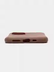 Коричневый чехол силиконовый, матовый, мягкий для Айфон iPhone XSMax / 11 / 11 Pro /  11 Pro Max / 12