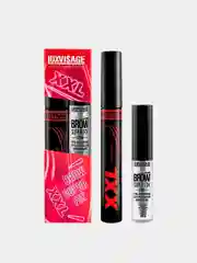 LUXVISAGE Тушь для ресниц XXL+Гель для бровей суперсильной фиксации BROW SUPER FIX(набор)