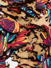 Деревянный пазл My Wood Map Феникс, размер M, 141 деталь
