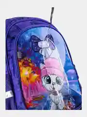 Лазурный школьный рюкзак
