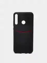 Черный чехол Huawei Honor из эко кожи на модели Nova 5T 20 Lite 10i 20i V20 8C 9C P40 Lite E Y7P