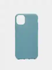 Тёмно-бирюзовый чехол для iPhone X Xs XR 11 12 mini 12 12 Pro 13 13 mini 13 Pro 14 14 Plus, силиконовый
