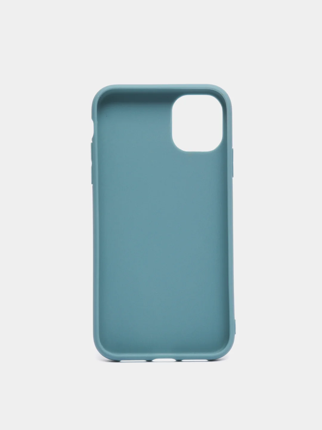 Тёмно-бирюзовый чехол для iPhone X Xs XR 11 12 mini 12 12 Pro 13 13 mini 13 Pro 14 14 Plus, силиконовый