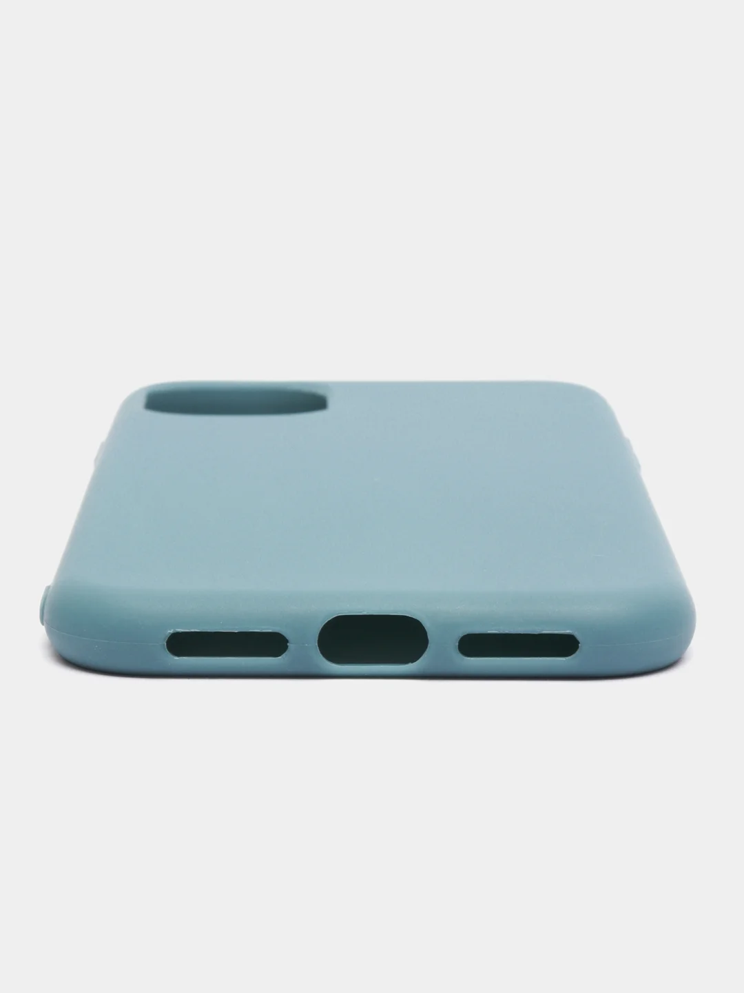 Тёмно-бирюзовый чехол для iPhone X Xs XR 11 12 mini 12 12 Pro 13 13 mini 13 Pro 14 14 Plus, силиконовый