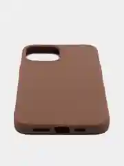 Коричневый чехол силиконовый, матовый, мягкий для Айфон iPhone XSMax / 11 / 11 Pro /  11 Pro Max / 12
