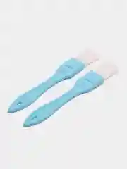 Голубой набор кисточек для масла, 2 штуки