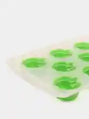 Зеленый форма для льда