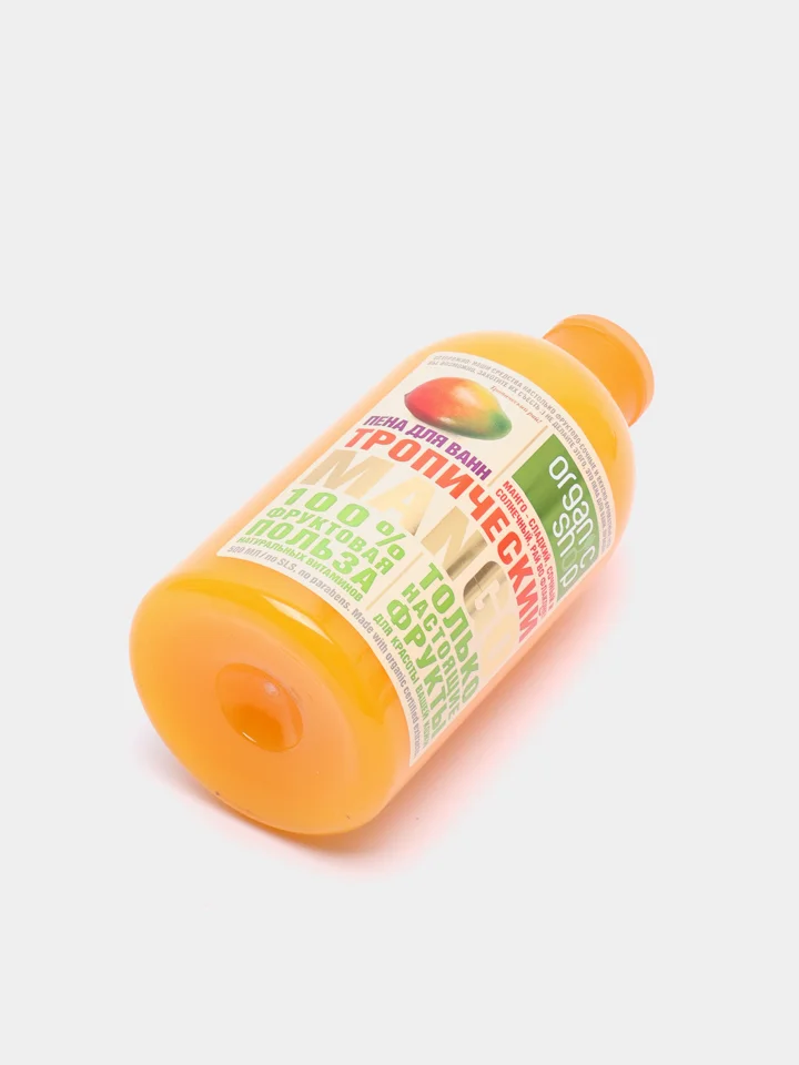 Пена для ванн "Тропический mango" Organic Shop, 500 мл