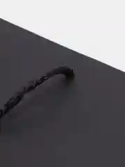 Однотонный черный пакет