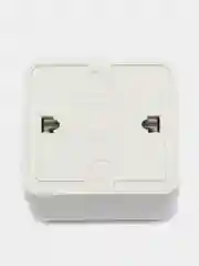 Розетка накладная Олимп о0022, керамика, 16 А, 3500 W, белая