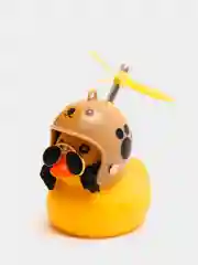 Индиго игрушка "Утка в шлеме", с пропеллером, в очках, в машину