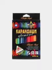 Карандаши цветные "Профи-Арт" 6/12/18/24 цв., деревянные. 9402
