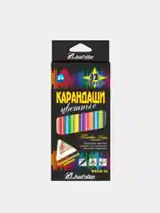 Карандаши цветные "Профи-Арт" 6/12/18/24 цв., деревянные. 9402