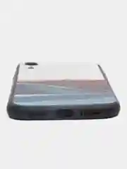 Белый яркий чехол цветные принты картинки iPhone 5S, SE 6 6S 7 8 Plus X XS XR 11 12 Mini Pro Max