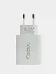 Белый зарядное устройство блок питания адаптер 3 USB, 1 Type-C, 4 входа