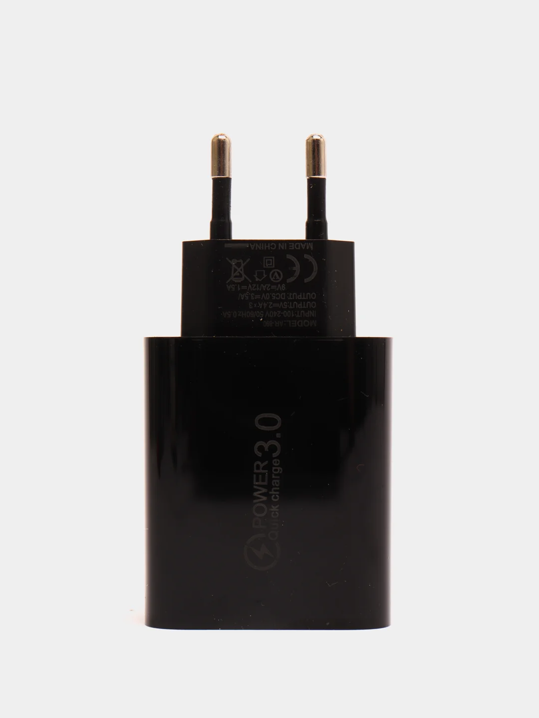 Белый зарядное устройство блок питания адаптер 3 USB, 1 Type-C, 4 входа