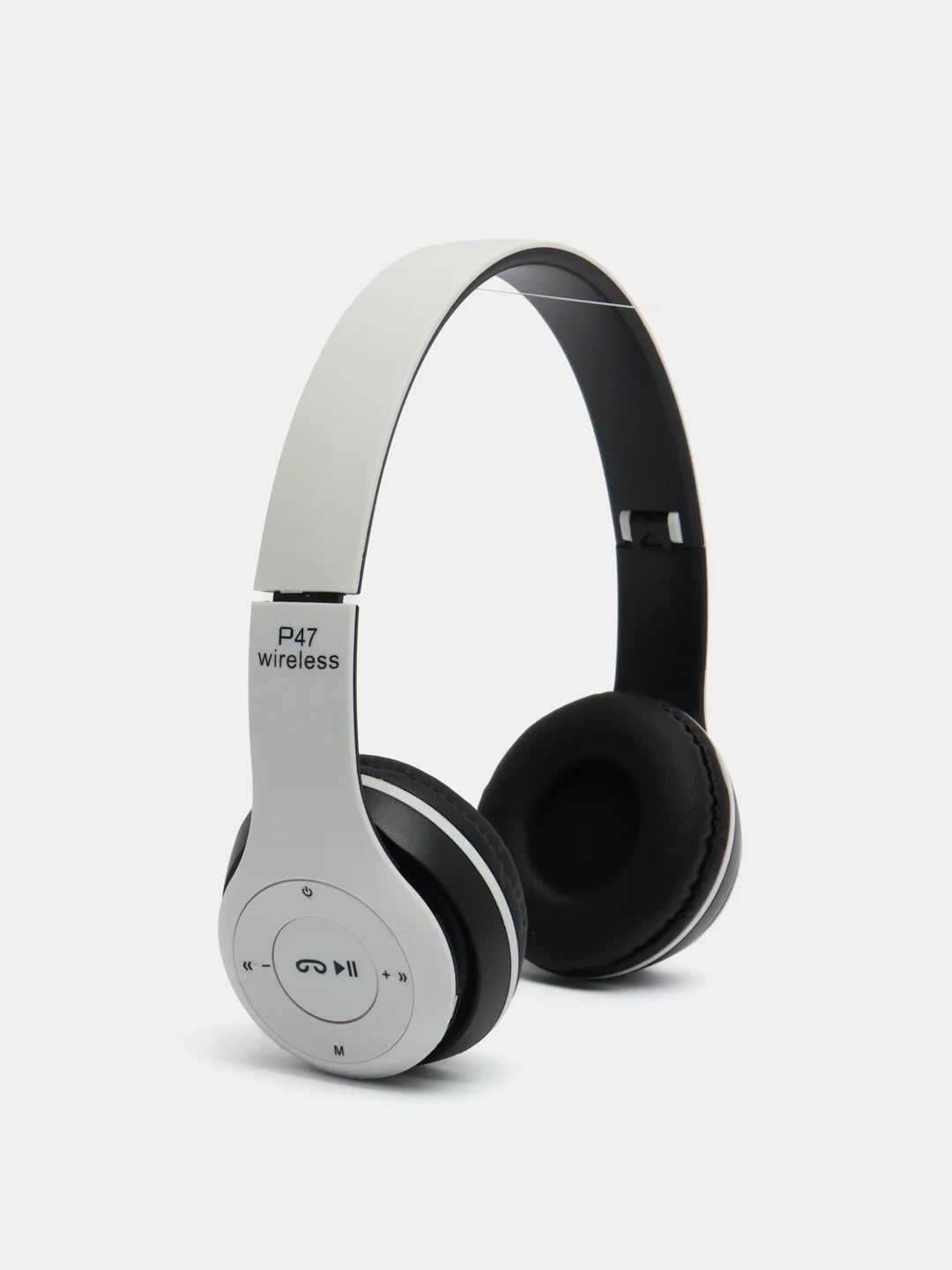 Белый беспроводные наушники P47 Wireless Bluetooth & AUX