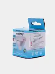Лампа светодиодная, 12 вольт, 7 ватт, 4000К, 12V, GU5.3, MR16, 7Вт