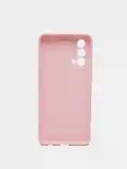 Розовый силиконовый чехол BROSCORP для Realme GT Master Edition матовый тонкий бортик вокруг камер