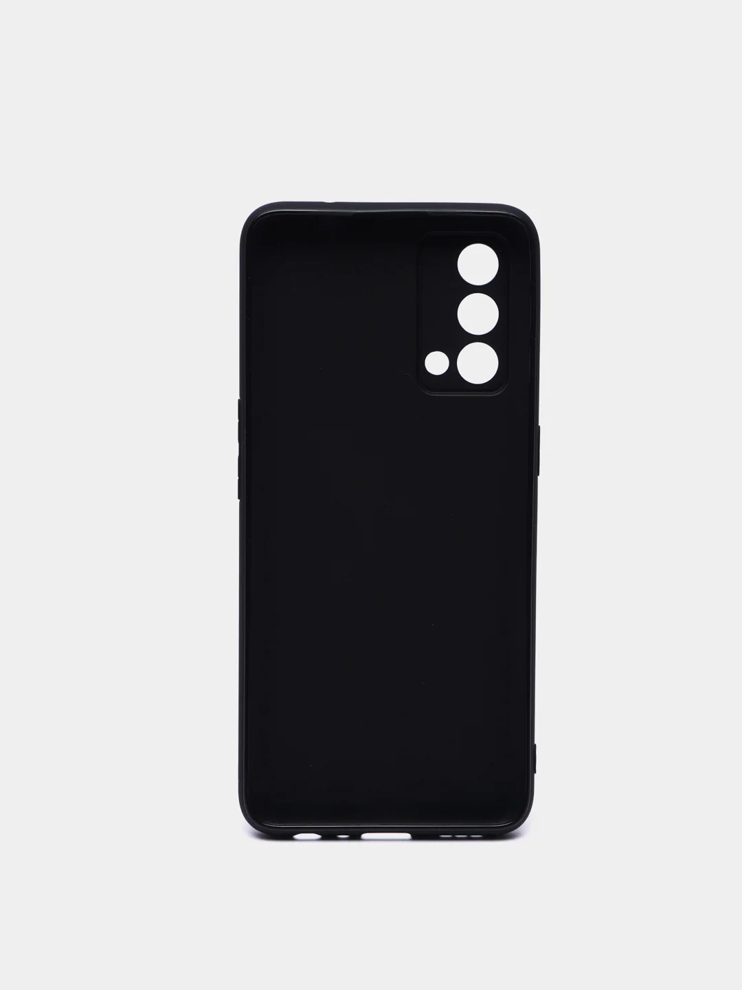 Черный силиконовый чехол BROSCORP для Realme GT Master Edition матовый тонкий бортик вокруг камер