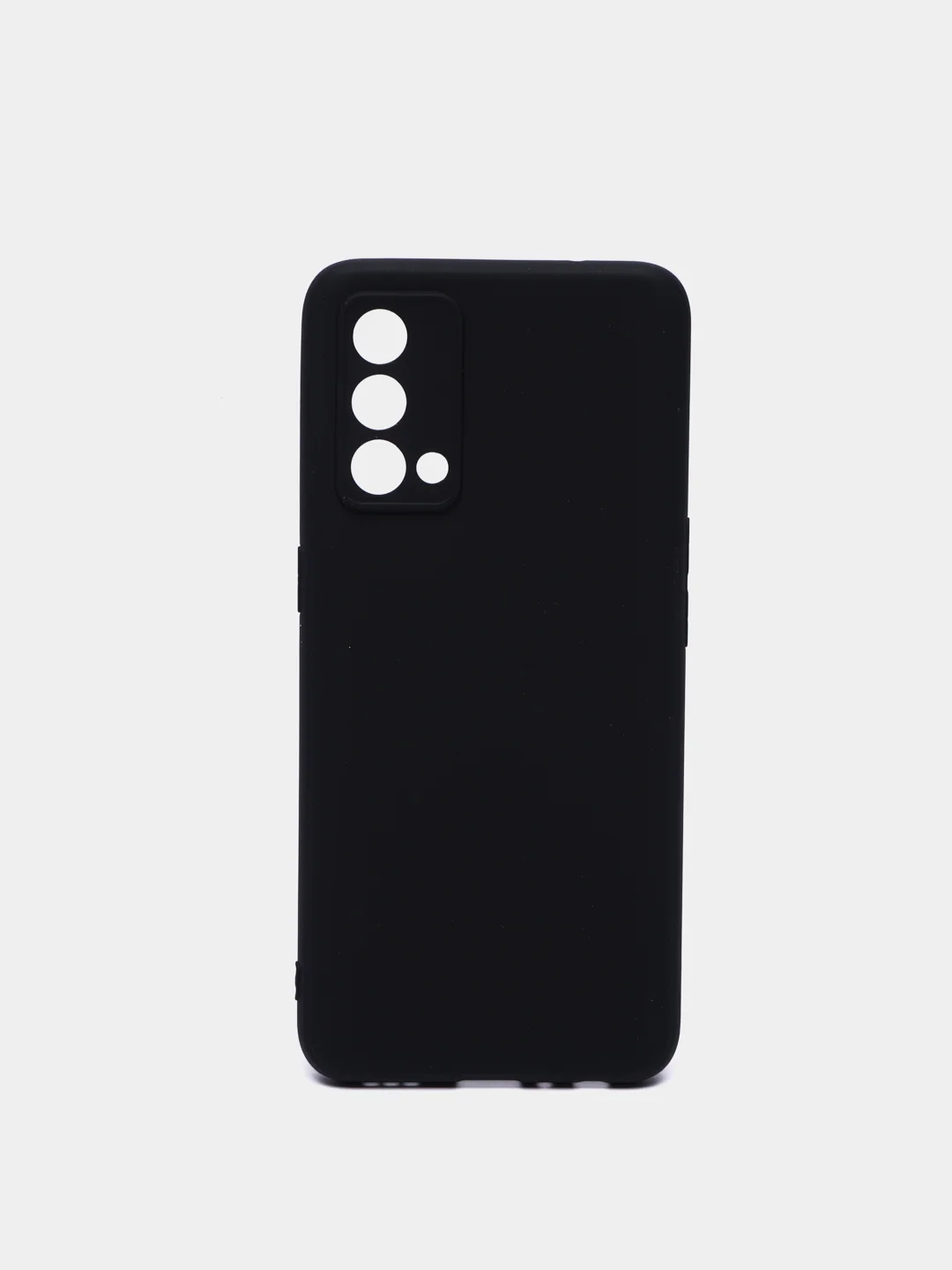 Черный силиконовый чехол BROSCORP для Realme GT Master Edition матовый тонкий бортик вокруг камер