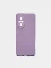 Сиреневый чехол для Huawei Nova 9 SE силиконовый BROSCORP матовый / прозрачный, бортик- защита камер