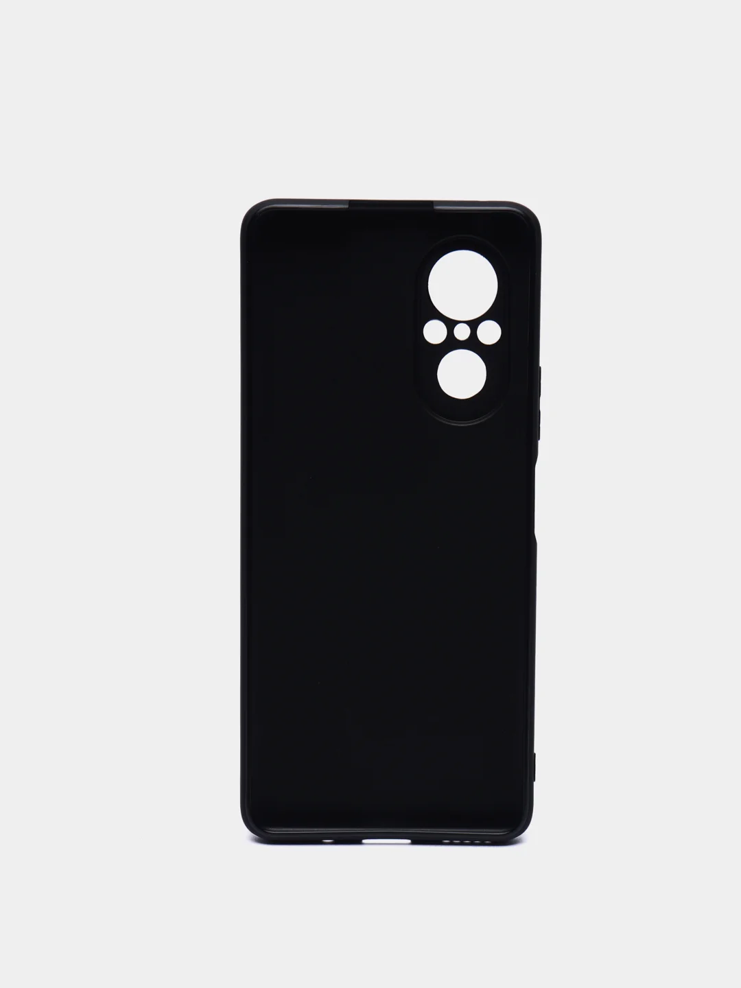 Черный чехол для Huawei Nova 9 SE силиконовый BROSCORP матовый / прозрачный, бортик- защита камер