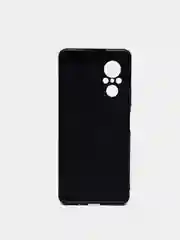 Черный чехол для Huawei Nova 9 SE силиконовый BROSCORP матовый / прозрачный, бортик- защита камер