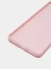 Розовый чехол для Huawei Nova 9 SE силиконовый BROSCORP матовый / прозрачный, бортик- защита камер