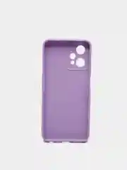 Сиреневый силиконовый чехол BROSCORP для Realme 9 5G, 9 Pro 5G, Q5 тонкий матовый с защитой камер