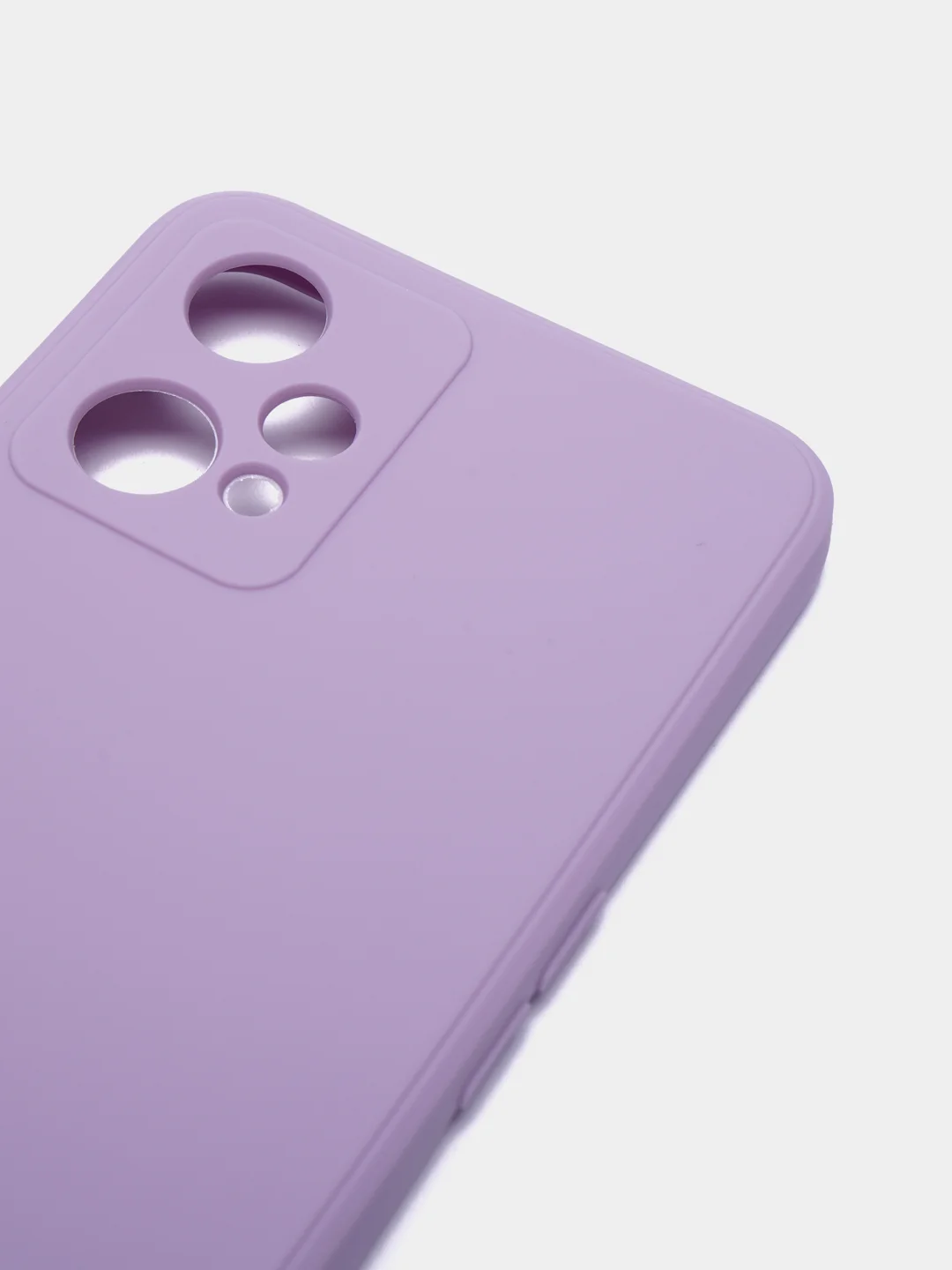 Сиреневый силиконовый чехол BROSCORP для Realme 9 5G, 9 Pro 5G, Q5 тонкий матовый с защитой камер
