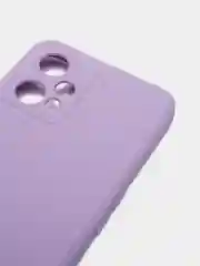 Сиреневый силиконовый чехол BROSCORP для Realme 9 5G, 9 Pro 5G, Q5 тонкий матовый с защитой камер