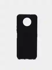 Черный силиконовый чехол BROSCORP для Nokia G50 матовый тонкий, бортик вокруг камер