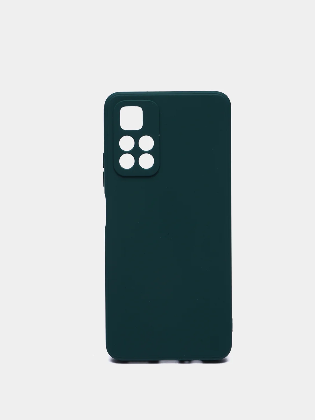 Тёмно-зелёный чехол BROSCORP для Xiaomi Poco M4 Pro 5G,тонкий, матовое покрытие, защита вокруг камер