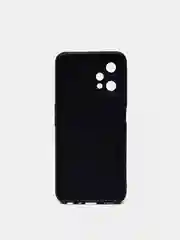 Черный силиконовый чехол BROSCORP для Realme 9 5G, 9 Pro 5G, Q5 тонкий матовый с защитой камер