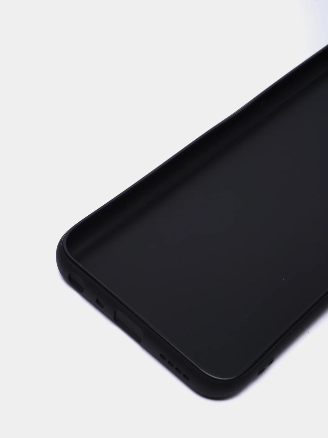 Черный силиконовый чехол BROSCORP для Realme 9 5G, 9 Pro 5G, Q5 тонкий матовый с защитой камер