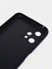 Черный силиконовый чехол BROSCORP для Realme 9 5G, 9 Pro 5G, Q5 тонкий матовый с защитой камер