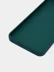 Тёмно-зелёный силиконовый чехол BROSCORP для Realme 9 5G, 9 Pro 5G, Q5 тонкий матовый с защитой камер
